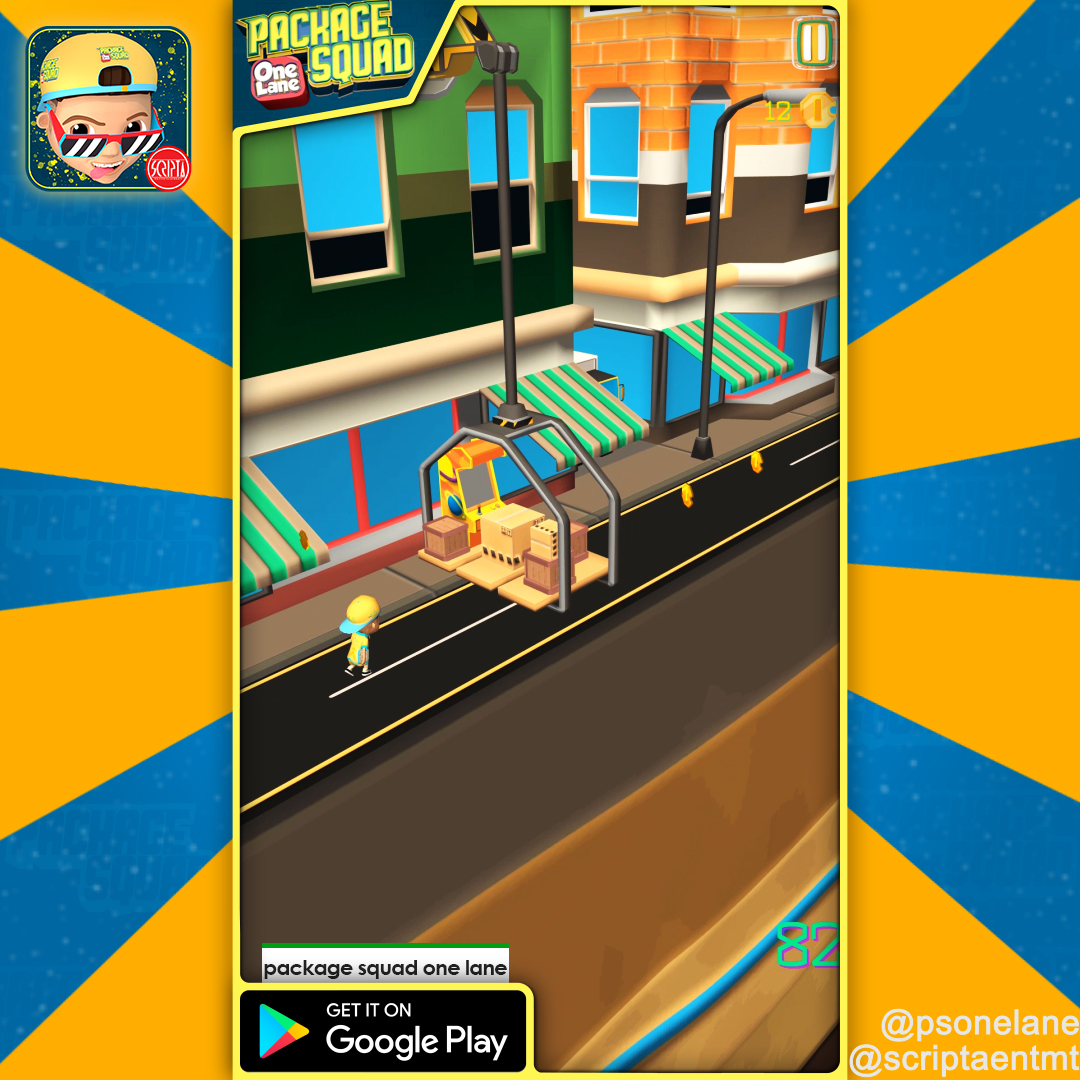 psonelane's tweet image. Always watch out for what is coming next in Package Squad: One Lane, Get it on Google Play (Link&apos;s in the bio).

#scriptaentmt #psonelane #indiegame #indiedev #promo #teaser #gameplay #madewithunity