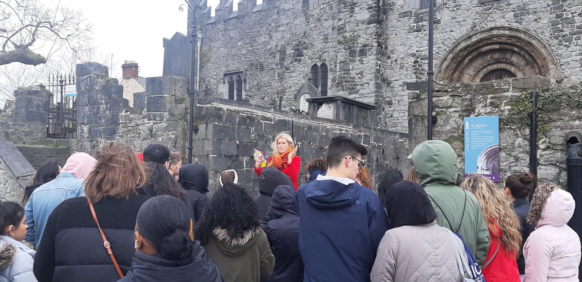 Our new group of Western Europe Semester students from <a href="/stjohnsglobal/">St. John's International Education</a> had a great day at <a href="/TheMilkMarket/">Limerick Milk Market</a> and <a href="/KingJohnsCastle/">King John's Castle</a> with <a href="/holly_cowman/">Holly Cowman</a> showing them the beautiful <a href="/stmaryslimerick/">Saint Mary's Cathedral, Limerick</a> and telling them all about the history of Limerick :) <a href="/KennedyCepta/">Cepta Kennedy</a> <a href="/brecahill16/">Breeda Cahill</a>