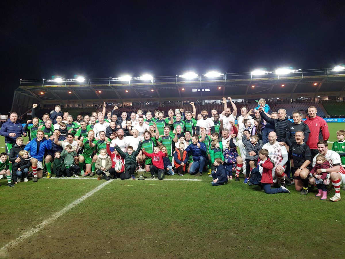 Full time: 🌹 12 - 26 🍀

Ireland Legends finish convincing winners at The Stoop!

Thank you to everyone that donated to <a href="/TomSmith_61/">Tom Smith Testimonial</a>, <a href="/theRPA/">The RPA</a> and <a href="/TheRugbyCharity/">RFUIPF</a> today!

#ENGvIRE
