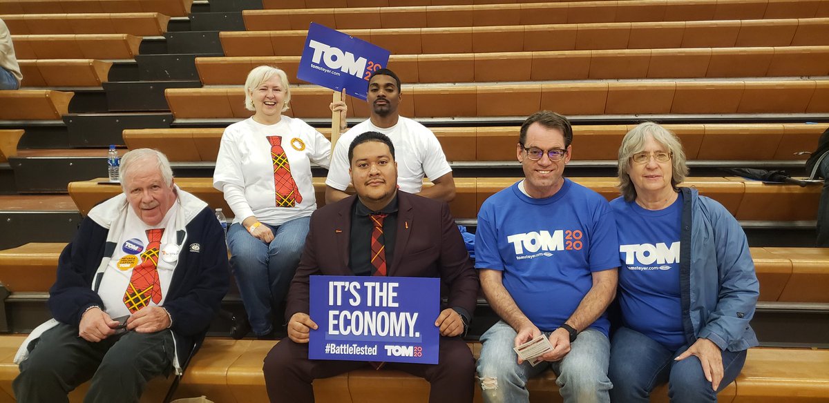 BryanActive's tweet photo. #TeanTom Out Here In Full Force!!! #Caucus4Tom #Nevada4Tom #SiSePuede #SteyeredUp!!! https://t.co/nQ9UbcD1HS