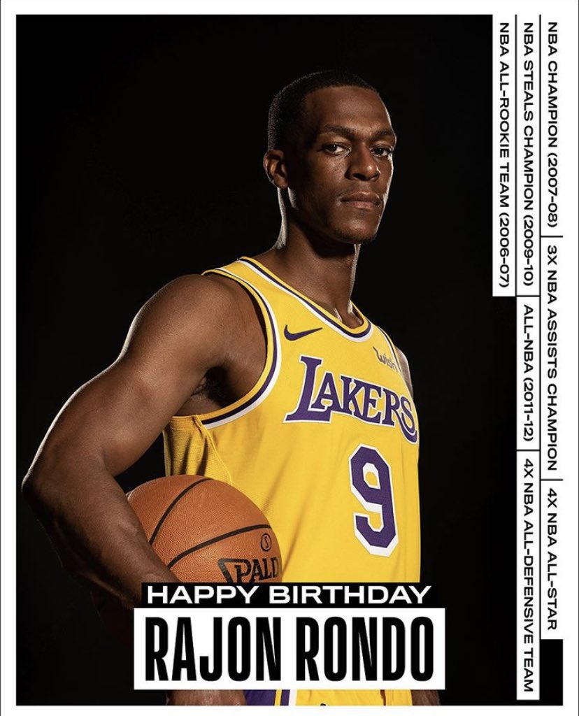 Happy Birthday Rajon Rondo    