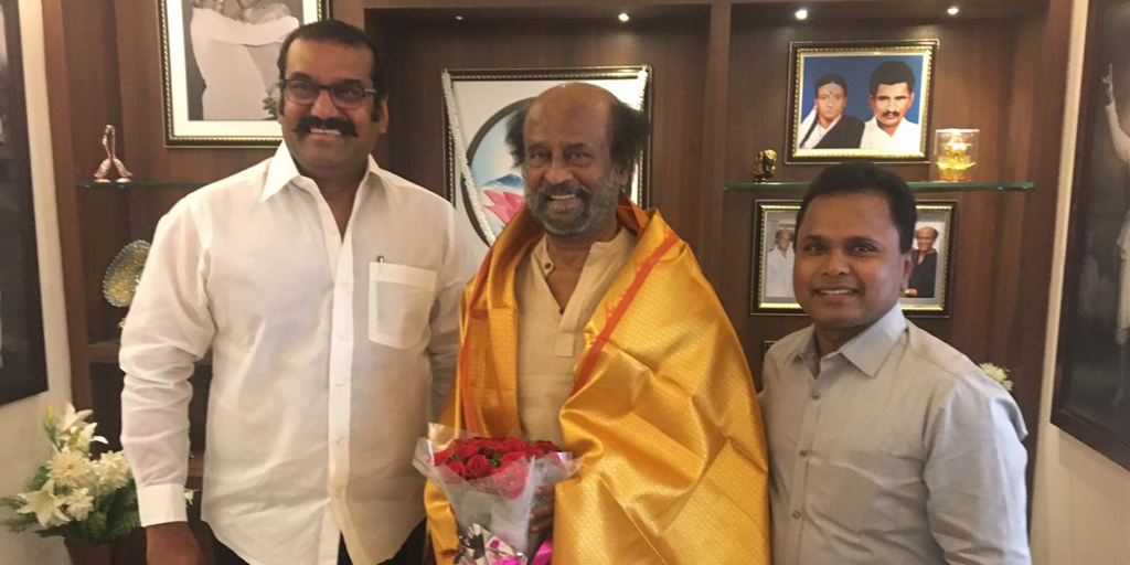 NepoleonD's tweet photo. I strongly feel Superstar’s growth, style and acting have redefined certain aspects of Tamil Cinema. 
He is Tamilnadu’s pride!! I had the golden opportunity to act with him in #Ejaman it’s been 28 long years.
This was shot during the #Christmascoupon trailer launch.
#Hollywood https://t.co/MfOVAghwZb