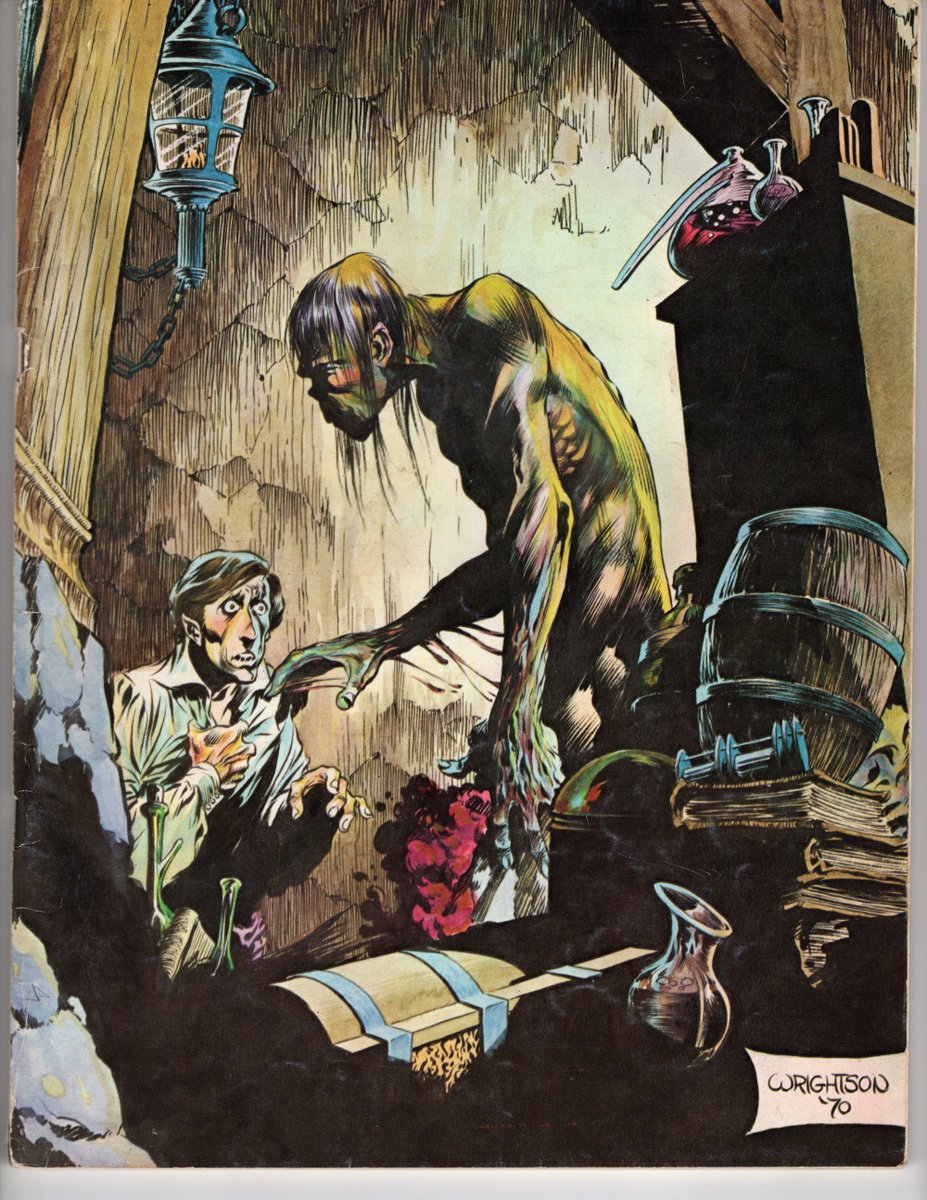 RocketsBlast's tweet photo. RBCC 86

Cover by @BernieWrightson 

#1971 #FanZine #Horror https://t.co/rT5yR0odr4