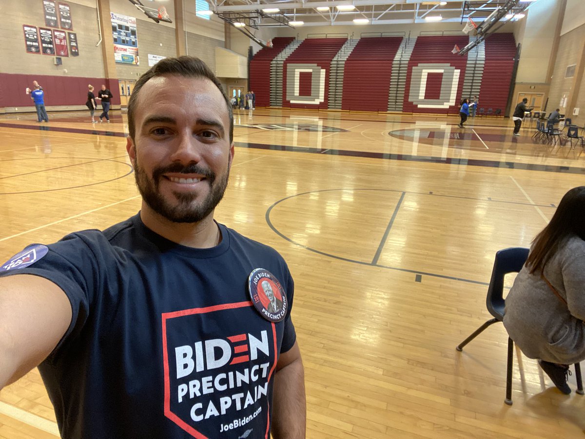 fgorordo's tweet photo. @JoeBiden #PrecinctCaptain reporting for duty #NevadaCaucus2020! #TeamJoe https://t.co/S2ZKYS8BCB