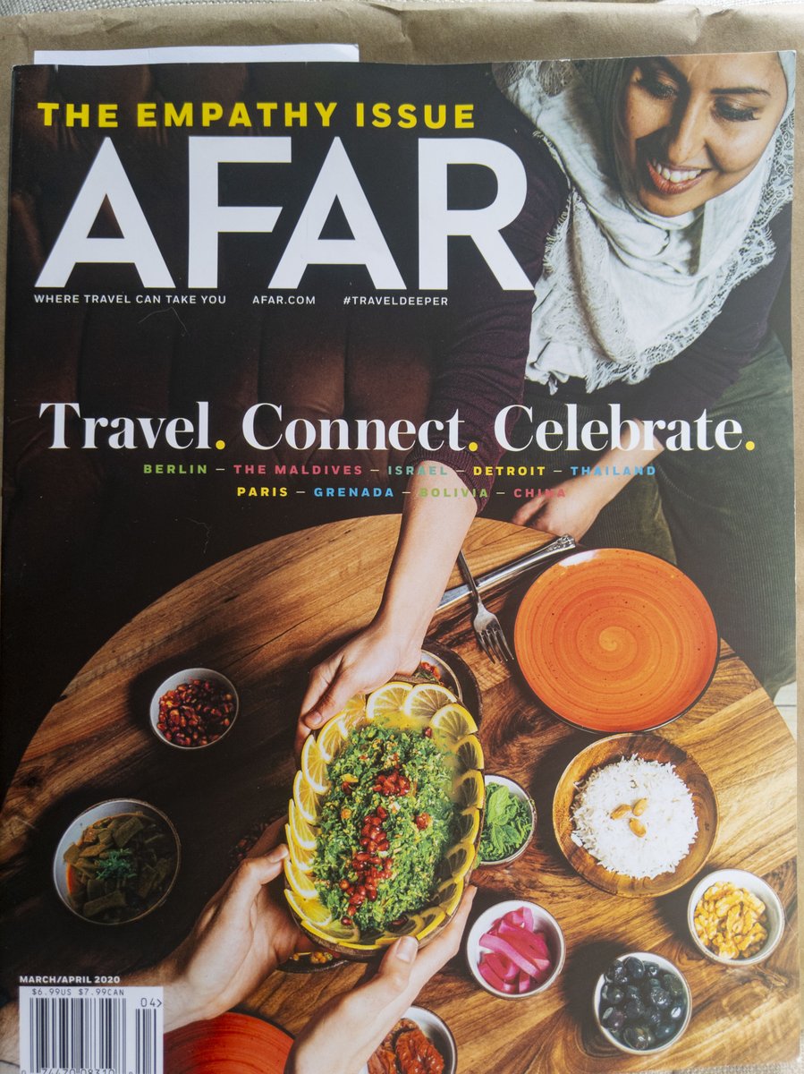 Can travel cultivate empathy? <a href="/AFARmedia/">AFAR Media</a>'s new issue explores this question with real depth and thoughtfulness. As part of a package on indigenous tourism (edited by the wonderful <a href="/ashleahalpern/">Ashlea Halpern</a>), I talked with Ed DesRosier of @GlacierSunTours... (1/2)
