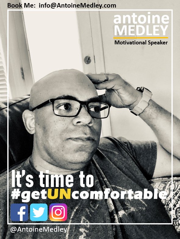 Book me! I’m looking to inspire others to #getUNcomfortable and run straight into your dreams!