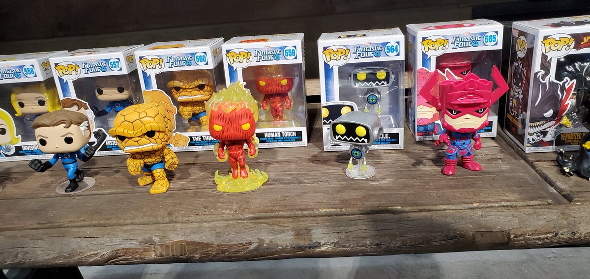 AgentM's tweet photo. The Fantastic Four goodness is real. #ToyFair2020 #AgentMLovesToyFair https://t.co/CgAkiHBCsd
