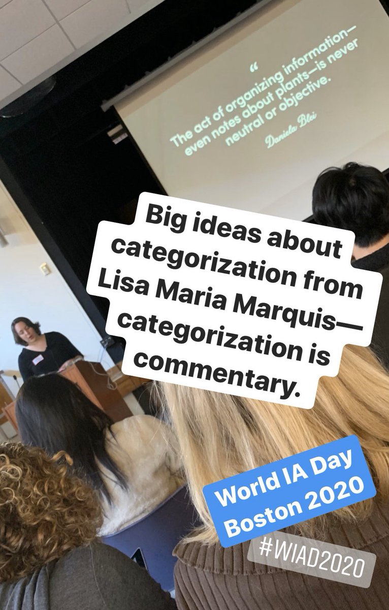 LastCallMedia's tweet image. Big ideas about categorization from @redsesame—categorization is commentary. 

@WIADBOS #WIAD2020 #WIADBOS