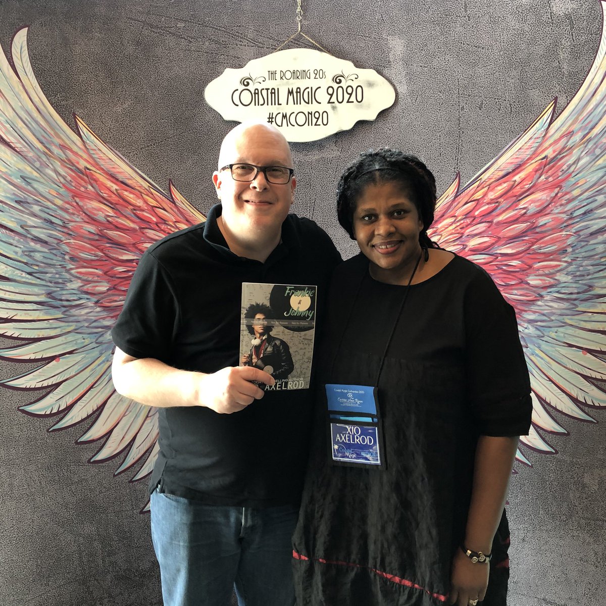 BigGayFiction's tweet photo. Jeff had a wonderful conversation with @XioAxelrod during @CoastalMagicCon. You’ll get to hear all about “Frankie & Johnny,” “Alt Er Love” and much more on Monday’s Big Gay Fiction Podcast. #CMCon20 https://t.co/4grPWaKsss