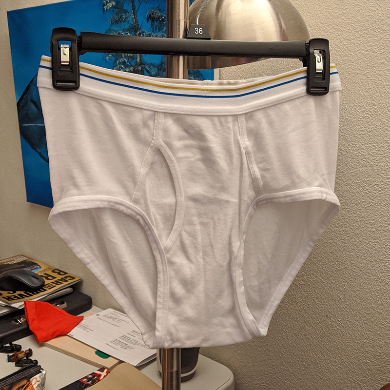 X-এ Underwear Fan 🩲: Hung to dryjust so I can look at 'em while I'm  working at my computer #tightywhities #Stafford #underwear #briefs   / X