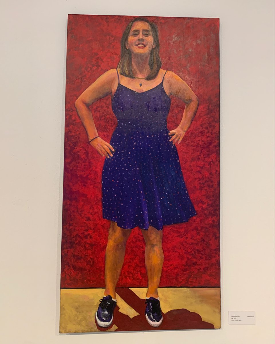 CAM_of_NU's tweet photo. Like, share, tag! #2020Vision #WomenArtistsInWNY #CAM #CurrentlyOnDisplay
:
:
:
Carolyn Grady, Fredonia, NY
EM, 2019
oil on cradles panel https://t.co/0e39M3zI4N