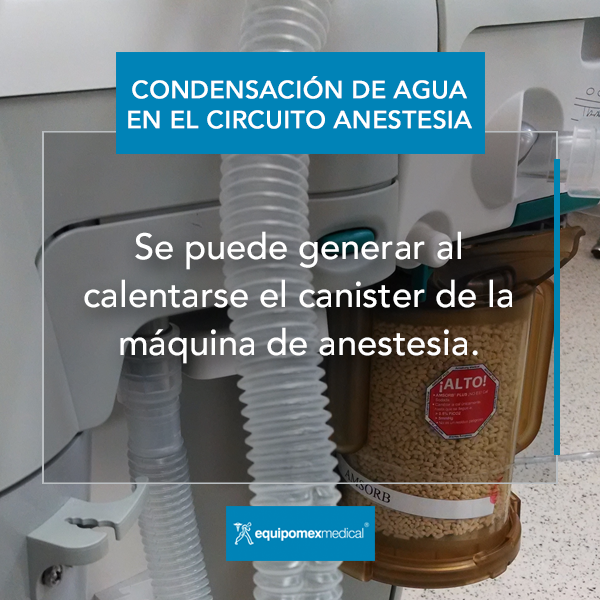 equmedical's tweet photo. Puede proceder de la humedad en la respiración del #paciente durante la #anestesia y del agua producida por la #ReacciónExotérmica de absorción de CO2.
Con #AmsorbPlus no se calienta el canister por lo que no tendrás estos problemas.
#EquipomexMedical https://t.co/9zJVGU3H7I