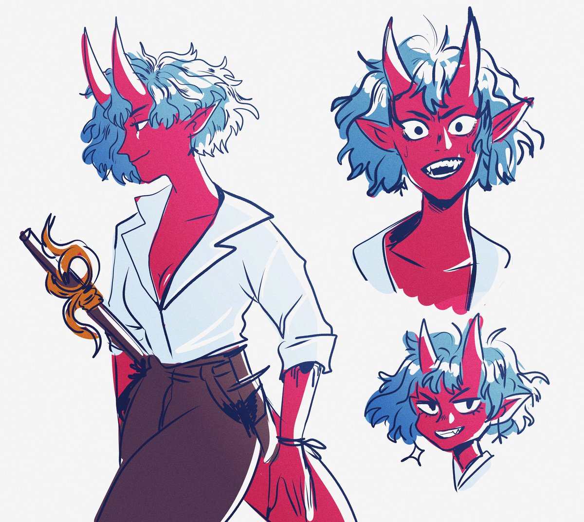 ダンデ Messy Toska Doodles Dnd Trina のイラスト