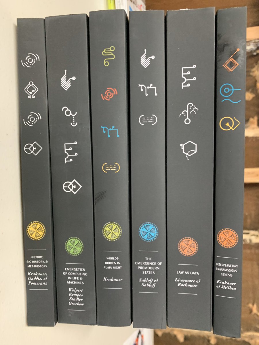 Six Santa Fe Institute books