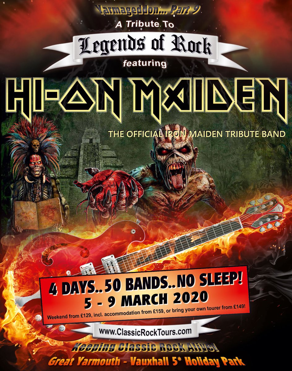 legendsofrockuk's tweet photo. Shout-outs! 📣 Whipping you into a Saturday mood, 3 of our acts that'll lift your rockin' spirit! 🤘��🕺 Who's on your must-watch list?

#AerosmithRocks @Aerosmith ⚡️ @HiOnMaiden @IronMaiden ⚡️ @SteemyDan ⚡️ Plus our full 2020 lineup 🤘

Final Tickets ➡️ https://t.co/nhSqbFPu4s https://t.co/uNhtZyyr13