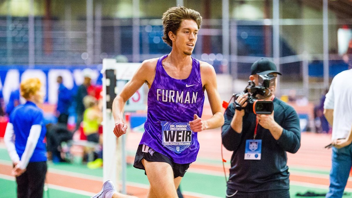 FurmanPaladins's tweet photo. .@FurmanXC's Aaron Wier Wins Mile At USC Indoor Open https://t.co/BJIkitrK0p https://t.co/oum3wo3yo2