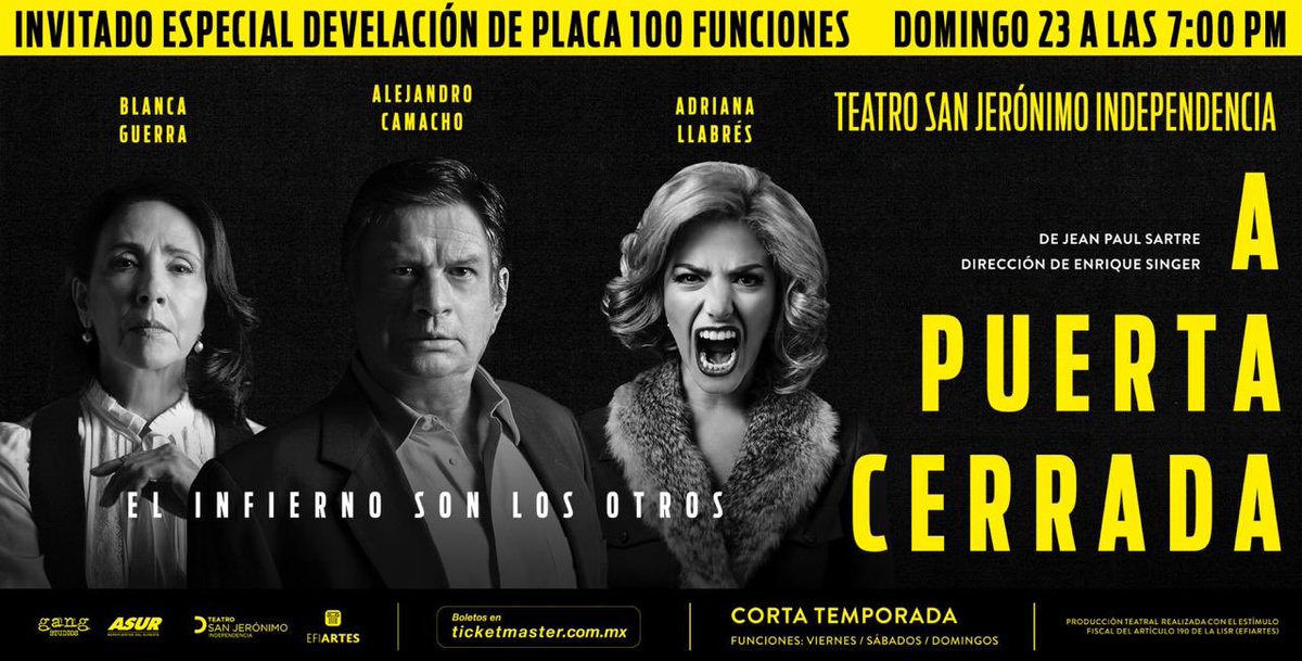 Mañana develación 100 funciones 🎭 #teatro