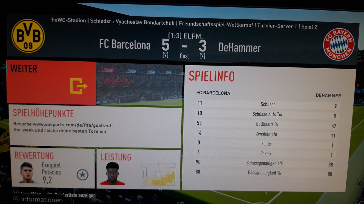 Puuuuuuh das war knapp 😅
Morgen muss ich 5 von 5 Runden gewinnen...

3:1
3:5
3:1 n.E.
= Win

GG #NimaF2015 👊🏼