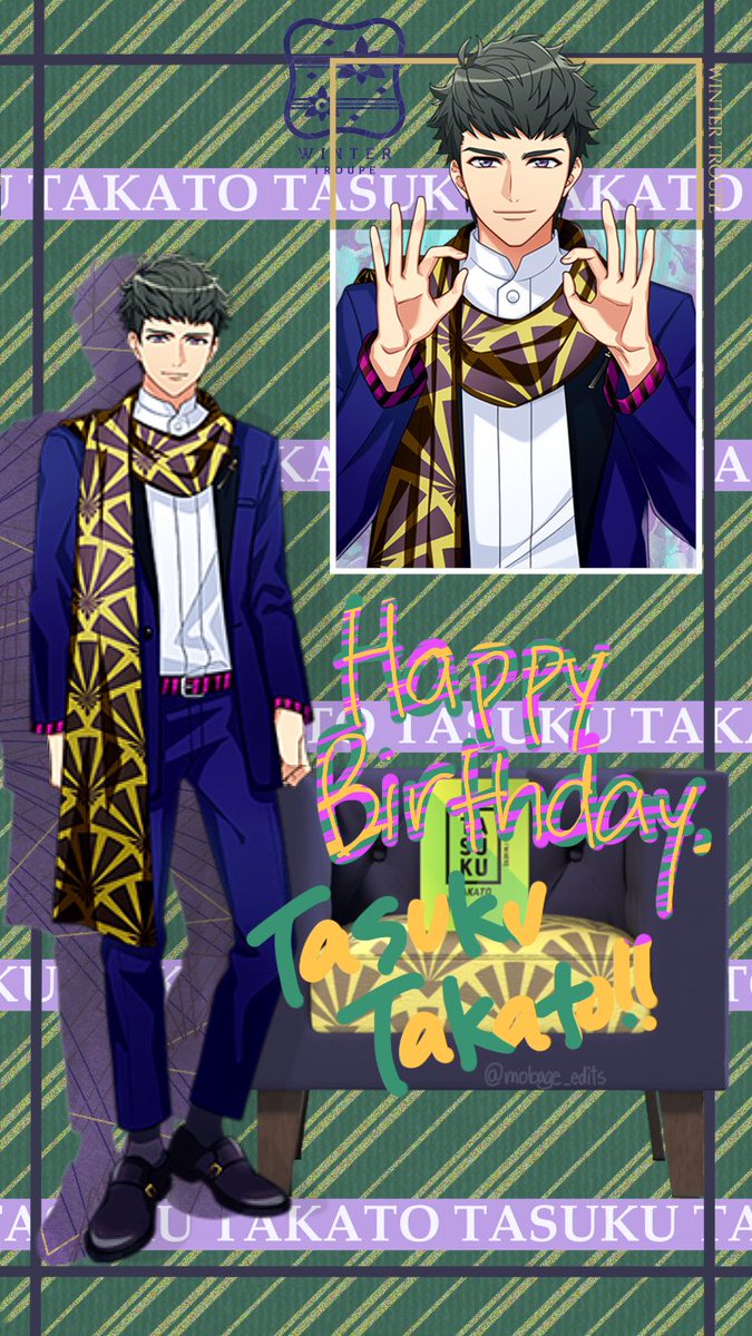 Prskfancams For Project Sekai Fancams Happy Birthday Tasuku Takato Another Messy Looking Edit Yeet I Really Don T Know How To Choose Colors Lmaoo A3 A3edit Tasukutakato Takatotasuku Wintertroupe Wintertroupeedit