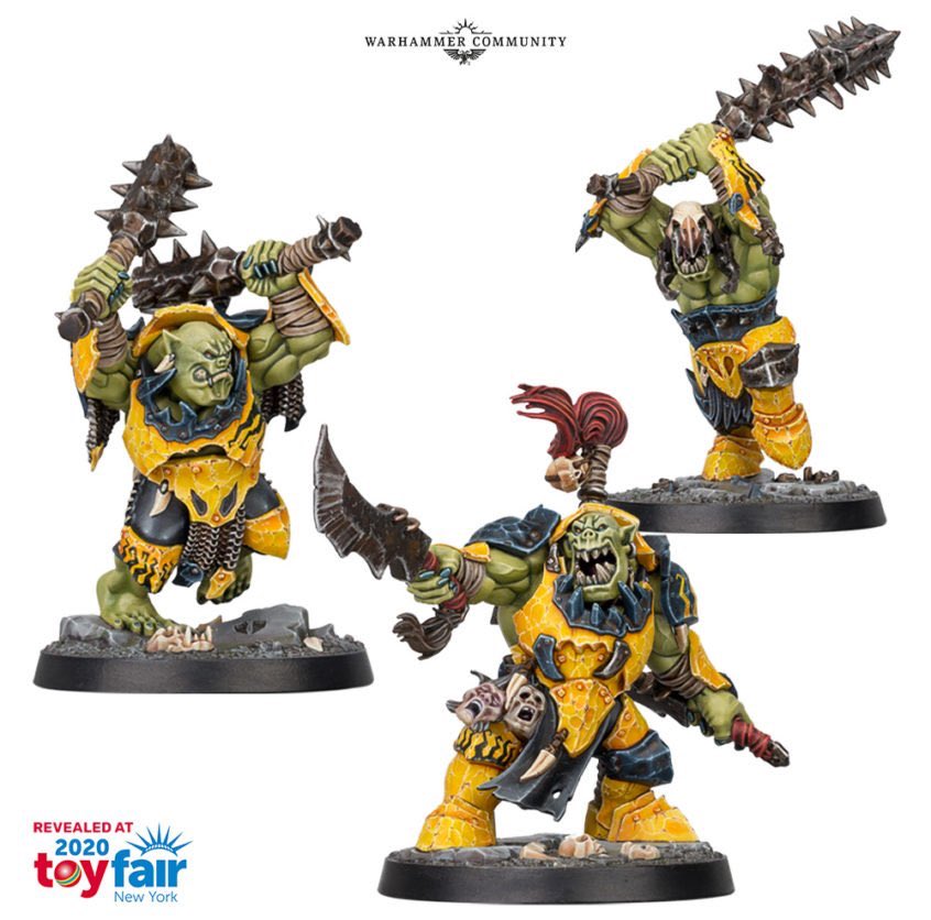 Dark_ForestPS's tweet photo. How good do these look?! If anyone’s interested in getting these painted up let me know! #gamesworkshop #orruk #aos #miniaturepainting #shadespire #underworlds #warhammer #warmongers https://t.co/REOyMT6sU9