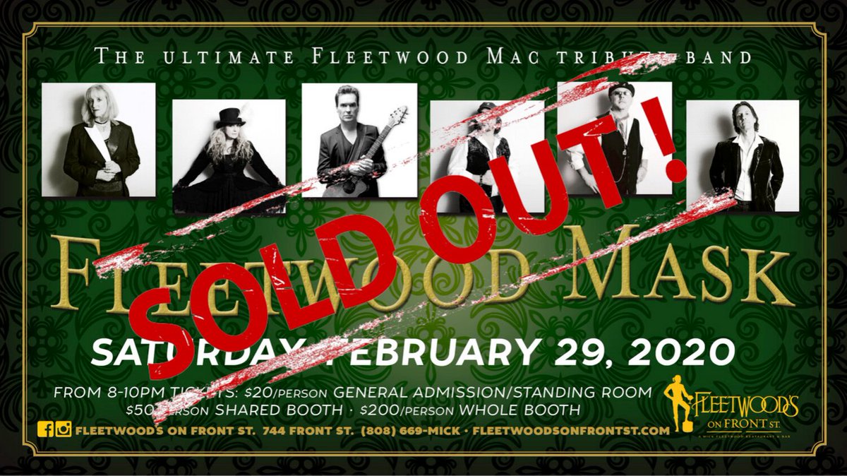 FleetwoodMask's tweet photo. THANK YOU FANS OF THE MASK! https://t.co/j61Lub5Aat