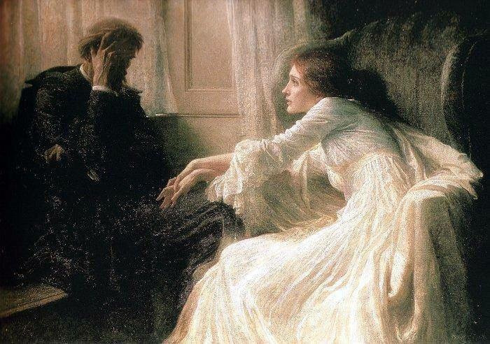 nataliacastaldi's tweet photo. L’Artè delle cinque: “The Confession” – Sir Frank Bernard Dicksee https://t.co/p8nFuOkIa5 https://t.co/Kp65bTkBVi