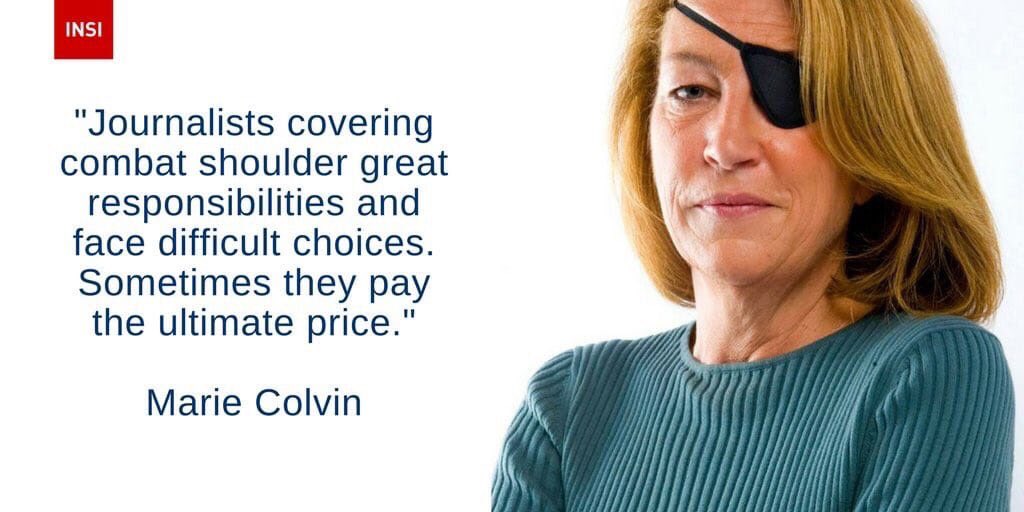 yman_mohammad's tweet photo. Today is the 8th anniversary of the death of the American journalist Marie Colvin, killed by Syrian government forces in Baba Amr, Homs. https://t.co/iHeM3hK78m