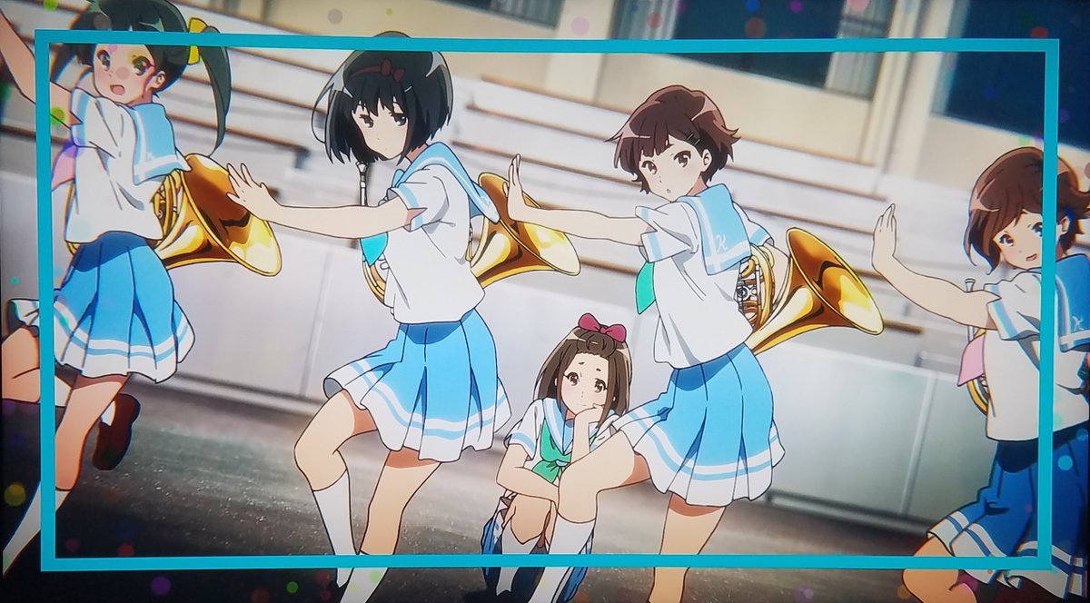Hibike 響けユーフォニアム ホルンパートの謎ポーズ Hibike 響けユーフォニアム ホルンパートの謎ポーズ