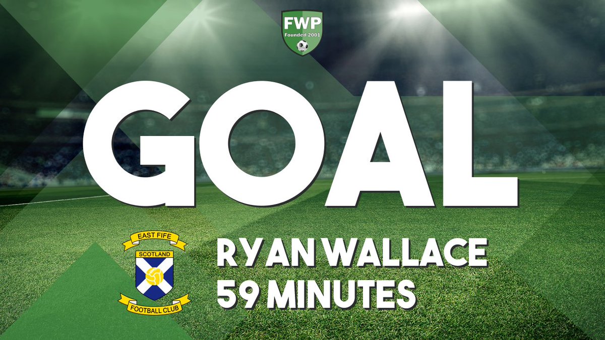 FWPStranraer's tweet photo. GOAL: @FWPEASTFIFE 4-0 @FWPStranraer - Ryan Wallace (59') https://t.co/6dU7NJhcum https://t.co/z9EDNVxiTO