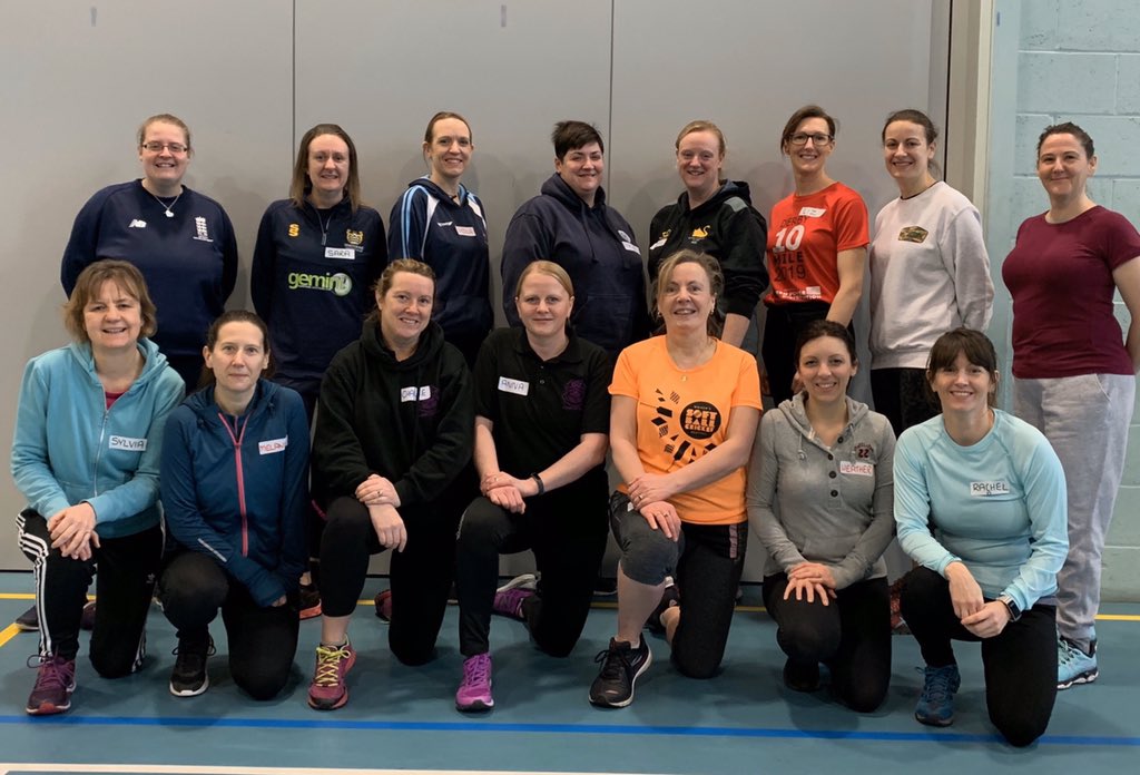 StaffsCricket's tweet photo. What a fabulous group of women! Enthusiastic, helpful, keen to learn and most of all a whole heap of fun. They will make wonderful coaches at their respective clubs. Good luck to you all! #foundation1coaches #rolemodels @WestMidsECB https://t.co/dE8uURzuja
