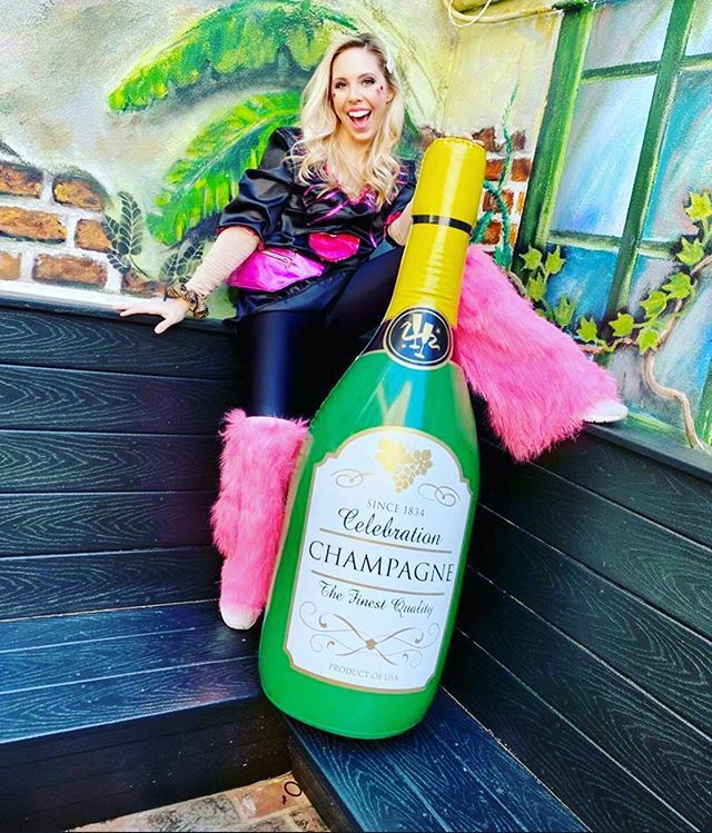 Pop some 🍾 cuz it’s Mardi Gras weekend!! CHEERS! #ridecleo #kreweofcleopatra #mardigras #nola #hailcleo ift.tt/3bYXW5s