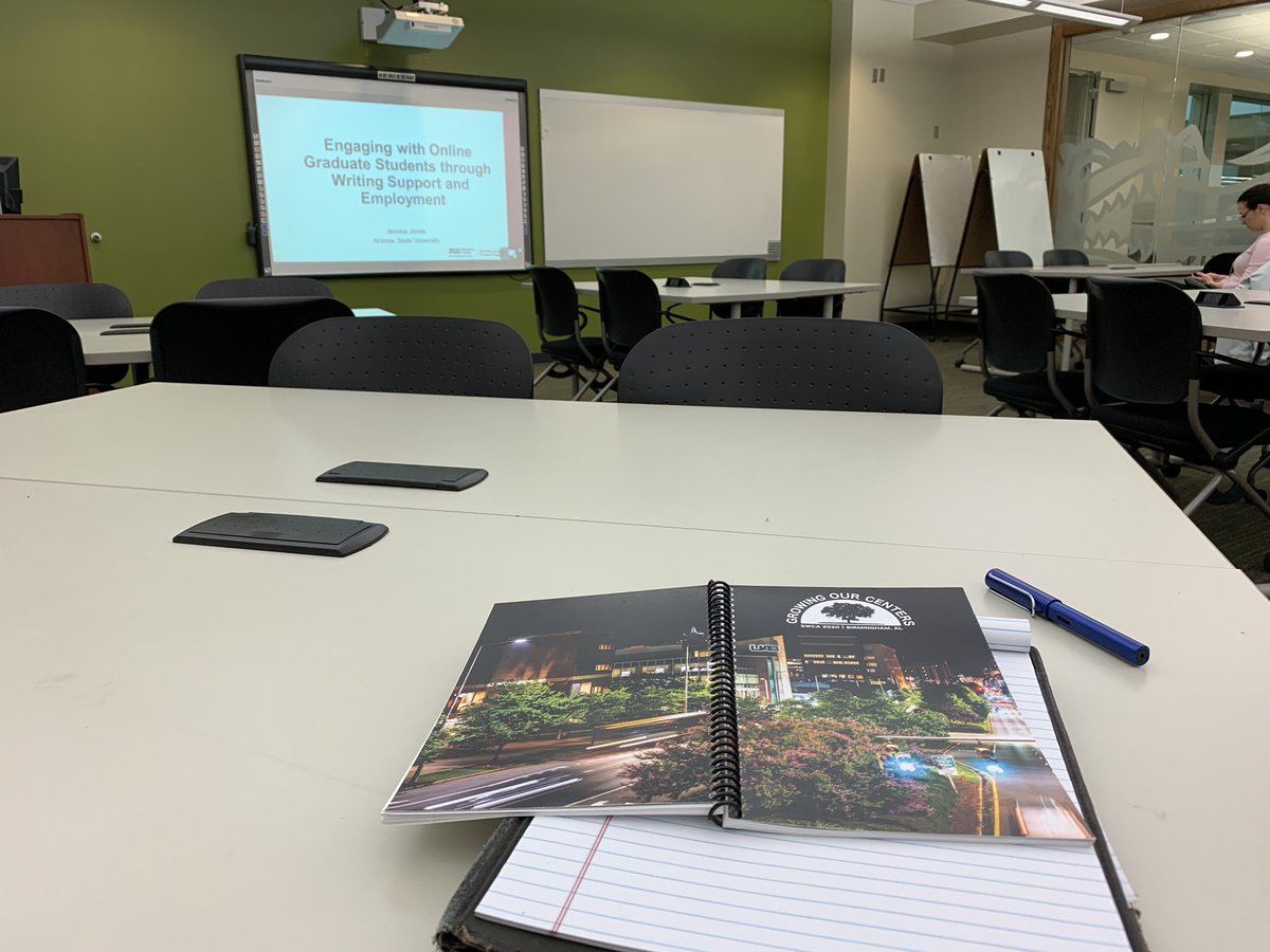 HardingUEnglish's tweet photo. Our HU Writing Center director and asst. prof. .@nwhenton has spent the last three days at .@SWCA2020 learning and gathering ideas to bring back. Continuing education is vital to the work our faculty do. https://t.co/p4BO31kyZK