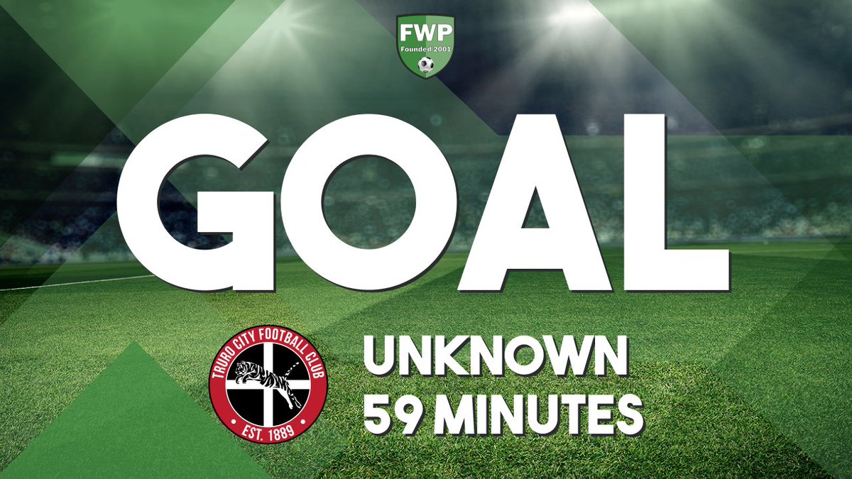 FWPTruroCity's tweet photo. GOAL: @FWPTRUROCITY 3-1 @FWPHarrowBoro - Unknown  (59') https://t.co/rLXfuY6OoC https://t.co/FHHwKqpxQu