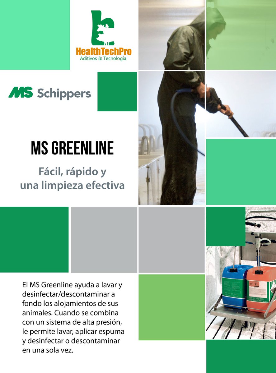 HealthTechPro1's tweet image. MS Greenline: Limpieza efectiva a fondo. Conócelo ! 
@msschippers 
#healthtechpromx