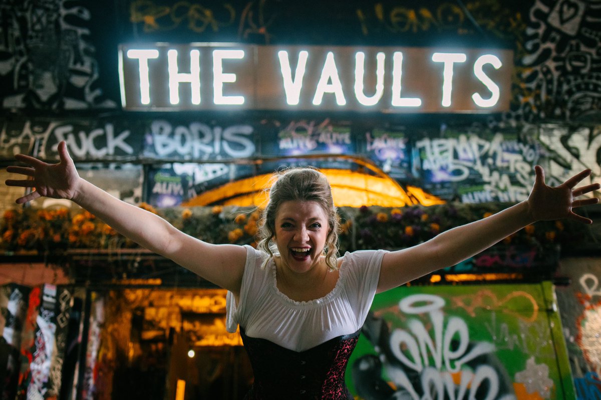THANK YOU 
⭐️⭐️⭐️⭐️⭐️
to everyone who came to see our #Fanny last week at @VAULTFestival &amp; supported us online and offline.

The set is back in storage, the left over programmes have been recycled and new plans are afoot.

Fanny will be back. And sooner than you may think. 😉❤️