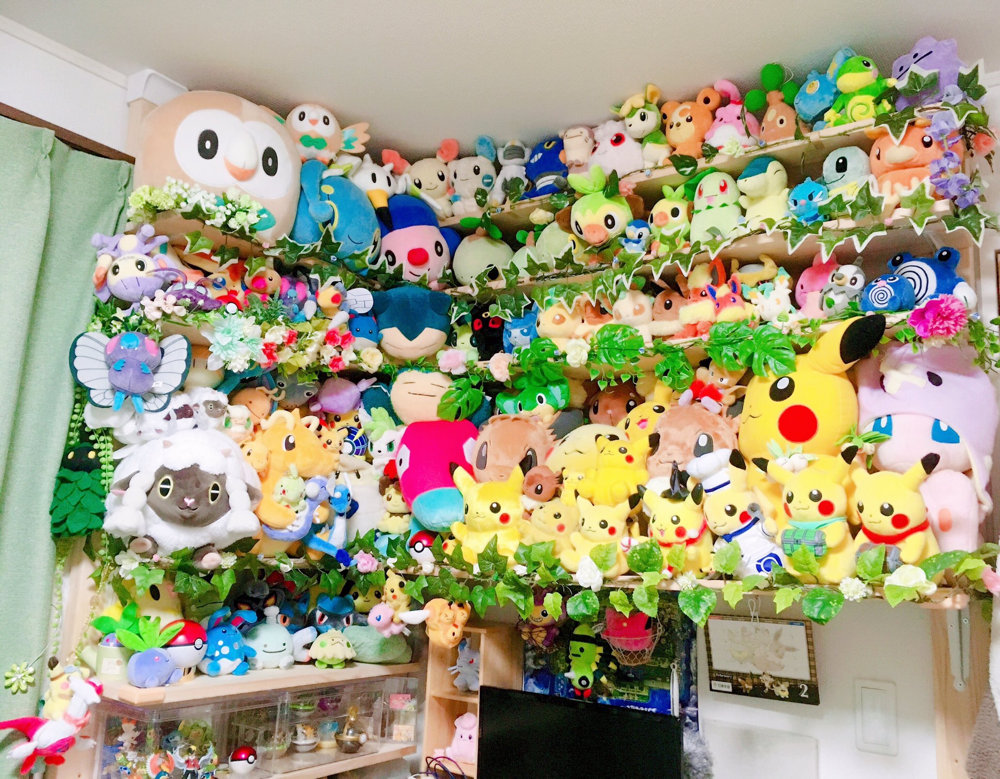 ポケモン　ぬいぐるみ　大量26体セット ピカピカボックス2025 ポケモンセンター ぬいぐるみ7体セット
