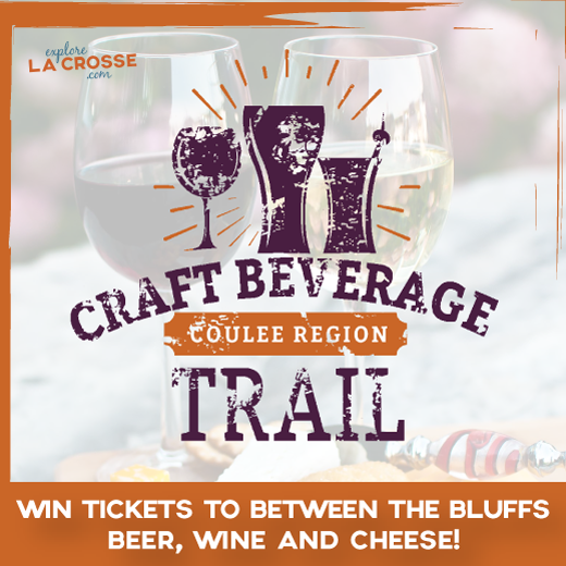 BeerWineCheese's tweet photo. WIN TICKETS to the Between the Bluffs Beer, Wine and Cheese Festival by completing the Craft Beverage Trail! Click here for more details: https://t.co/zCe8zaiWUy
#ExploreLaCrosse #Beer #Wine #Cheese https://t.co/wxplfkuay8