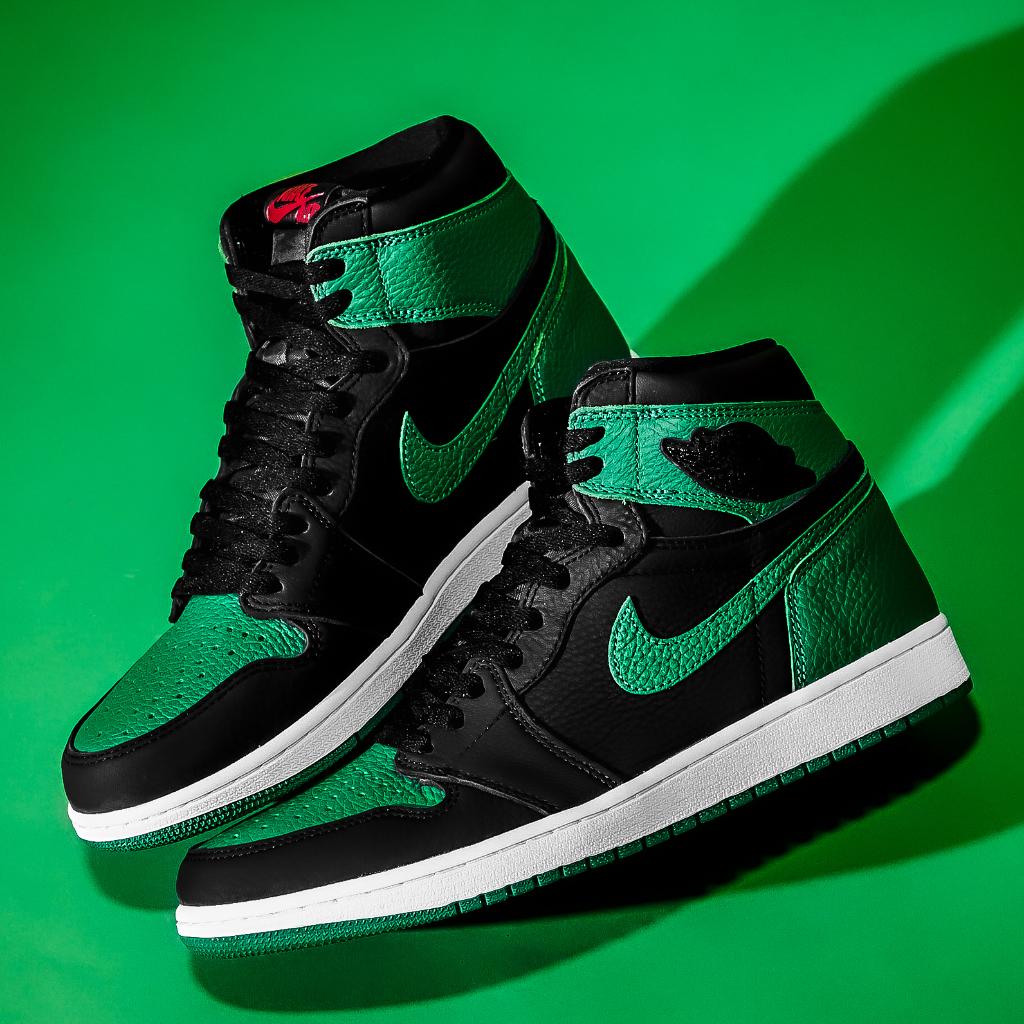 pine green 1s footlocker