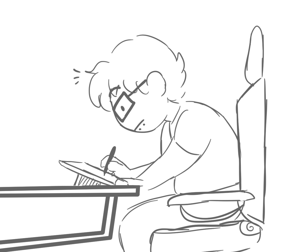 i keep forgetting i can just lower my damn chair and it saves my back lmao 