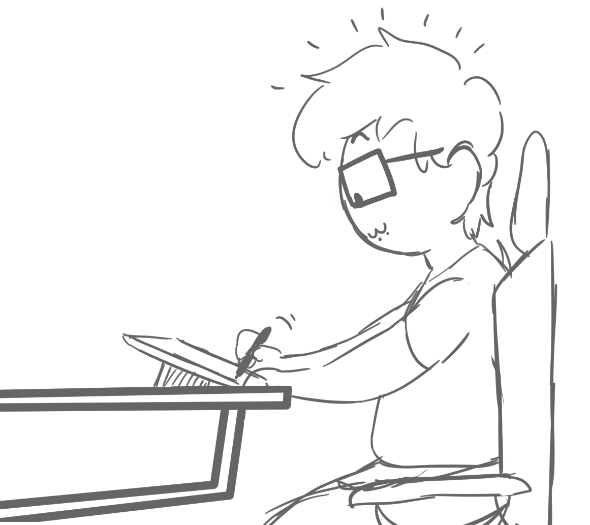 i keep forgetting i can just lower my damn chair and it saves my back lmao 