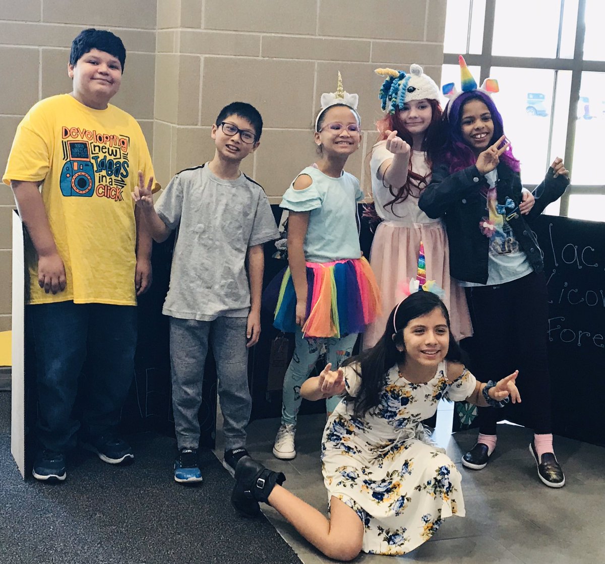 Our Destination Imagination Service Learning Team @GreenwoodKISD made us proud at the DI Regional Tournament! @KleinISD_AdvAca #kleindi #creativethinkers