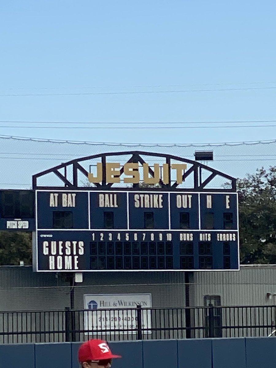 coachsenato29's tweet photo. At Dallas Jesuit today for our last scrimmage. This is where my coaching journey began as the freshman baseball coach. #jesuitway https://t.co/n6EonrYhrp