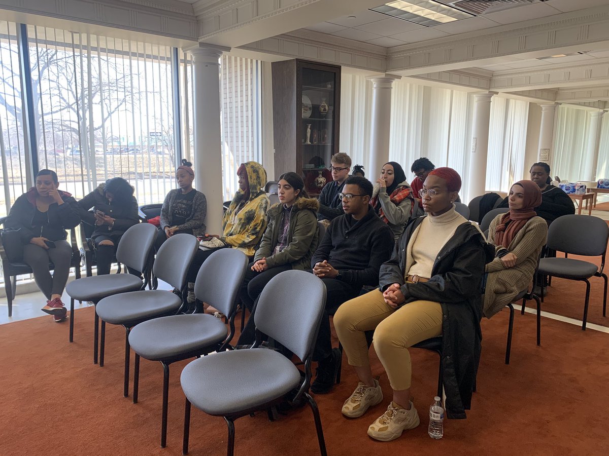 JIMWayneState's tweet photo. Thank you all for coming out to our #podcastpanel! The speakers gave amazing insight on how they have mastered that podcast business. Please be sure to be on that look out for more of our events. #jimwaynestate https://t.co/dt6aTxEIYg