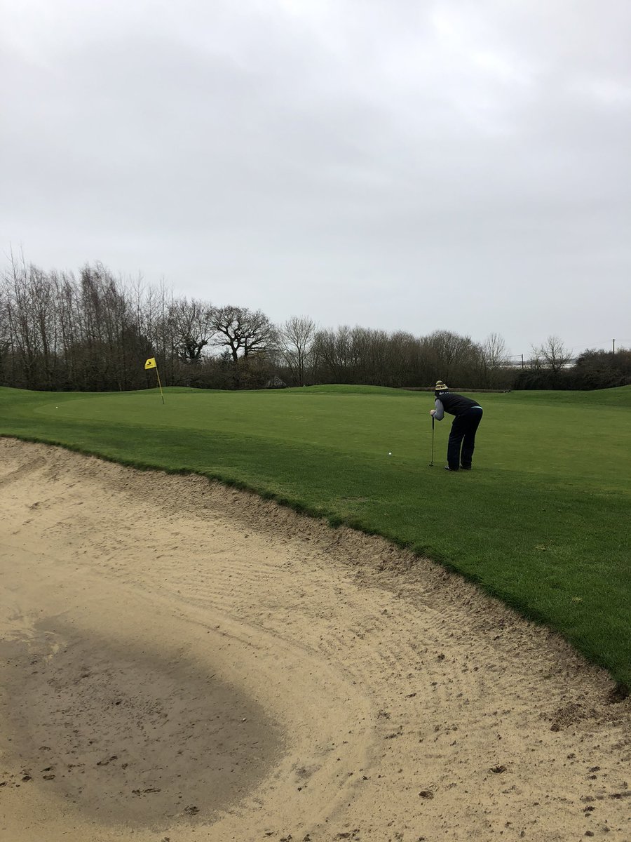 SteveDentMT99's tweet image. Gotta say, playing golf isn’t all that pleasant at the moment. Enjoyed a round at @thekendleshire yesterday though, in tough conditions. Even the putts were blown off line #golf #windgame