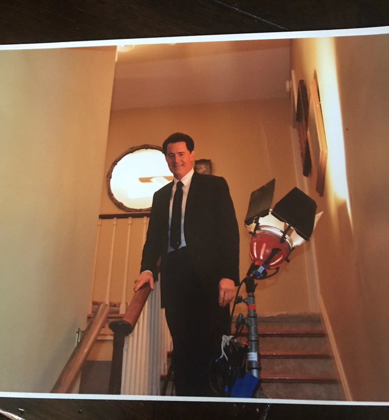 Happy Birthday Kyle MacLachlan! Under the fan...  