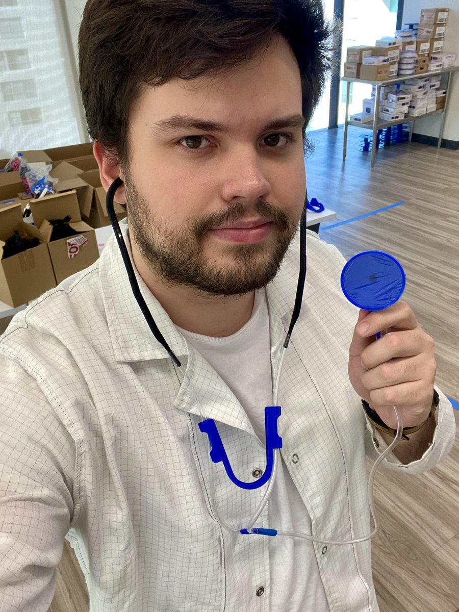 ginotubaro's tweet photo. Paciente, donde le duele?

Estamos probando un estetoscopio🩺3D, se suma con los clamps a la lista de diseños para seguir bajando costos de los insumos medicos, democratizarlos y ayudar a las comunidades vulnerables con estas ideas innovadoras.

Mas info: https://t.co/ECDs28MK30 https://t.co/B2nIaXUIjD