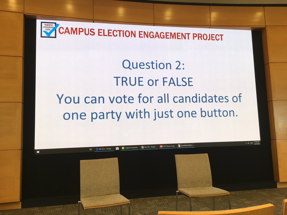 CivicInfluencer's tweet photo. It’s time for Election Quizzo with PA CEEP Fellows! Stay tuned for the winning team 🤘🏻#PAVotingSummit https://t.co/brsqpwow4X