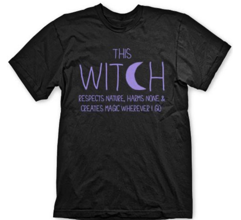 houseofaddams's tweet photo. Today this shirt is on sale!!!
“This Witch" T-Shirt @Jessicka
“Respects Natures, Harms None, And Creates Magick Wherever I Go.”
SURREAL2020
Active
13% off entire order
For everyone
Active this weekend only. 💜♾
Goes on sale https://t.co/1EinblAD1k #thiswitch #tshirt https://t.co/6FLxbqT2kX