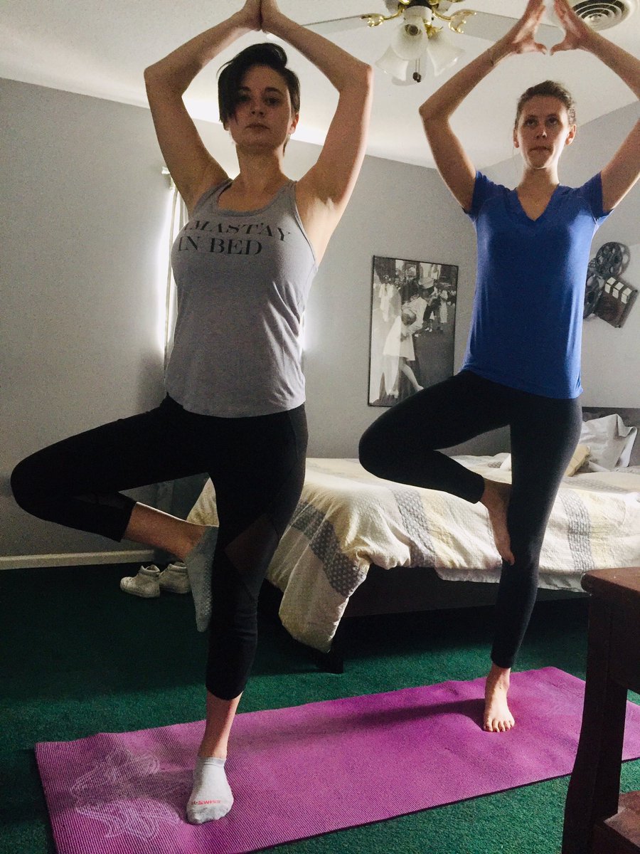 MichEllisPro's tweet photo. Namaste in bed today and drink a margarita...#WorldYogaDay #NationalMargaritaDay https://t.co/ZL594kbSSn