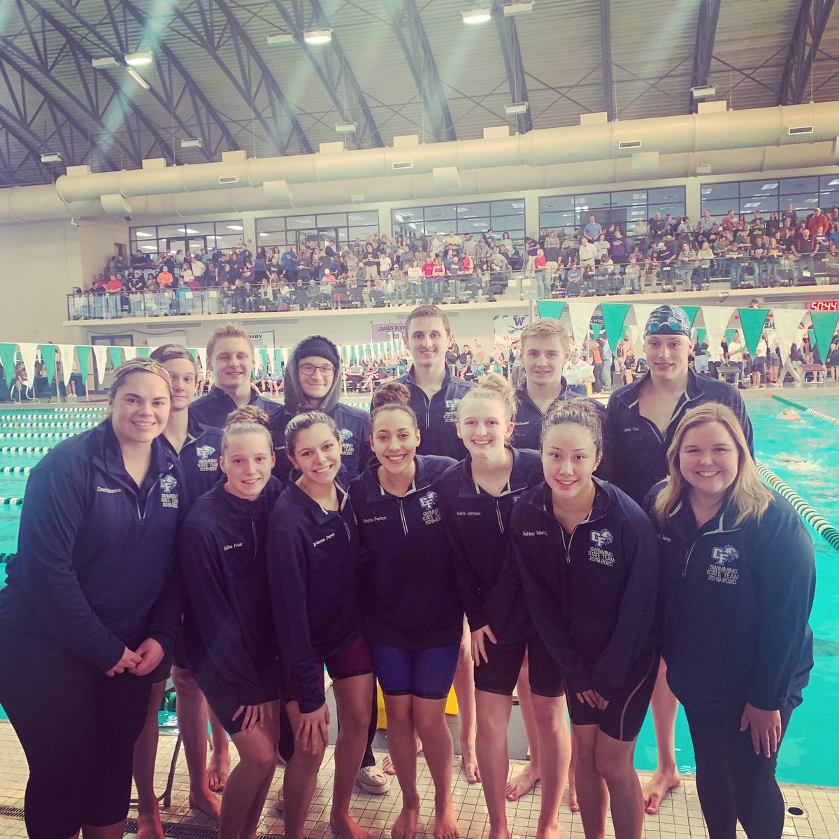 ForgeAthletics's tweet photo. Forge Swim at States. 💙💚💙💚 https://t.co/jJOJ2zkZPs